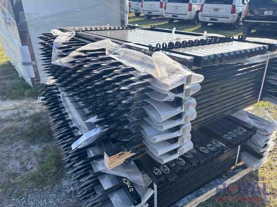 100ft of Steel Fence