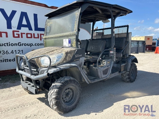 2016 Kubota RTV X1140 4X4 Utility Cart