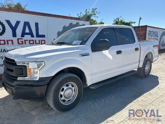 2018 Ford F-150 4x4 Crew Cab Pickup Truck