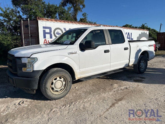 2016 Ford F-150 4x4 Crew Cab Pickup Truck