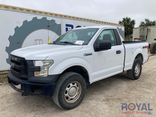 2016 Ford F150 4x4 Single Cab Pickup Truck