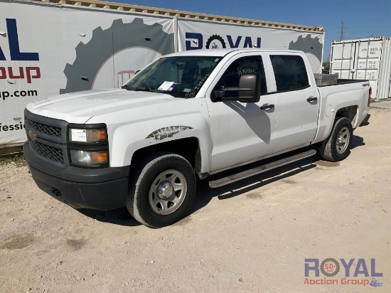 2015 Chevrolet Silverado 1500 4x4 Crew Cab Pickup Truck