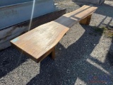 Wood Bench