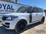 2016 Land Rover Range Rover SUV