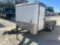 17ft T/A Flatbed Utility Trailer with Large Enclosed Storage Box