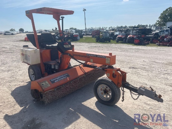 2019 LayMor SweepMaster 300 Towable Ride-On Rotating Broom Sweeper