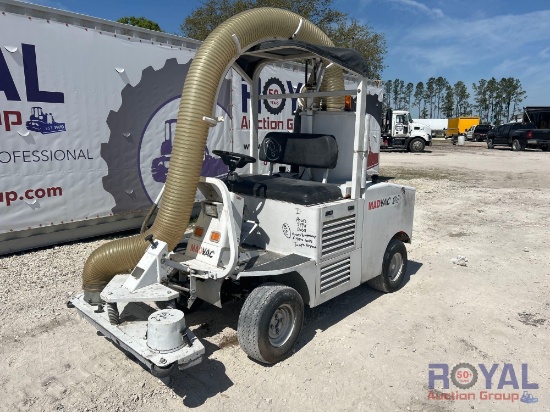1999 Allianz MadVac 101-D Ride-On Compact Debris Vacuum