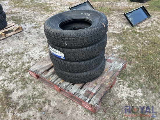Set of Unused Trailer Tires ST235/80R16