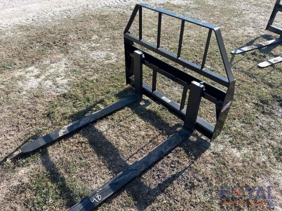 2025 Kivel 48in Skid Steer Forks and Frame