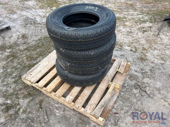 Set of Unused Trailer Tires ST225/75R15