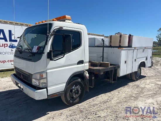 2007 Mitsubishi Fuso FE84D Reading Service Truck