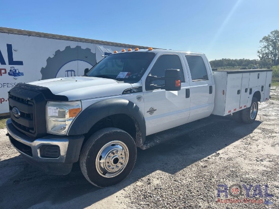 2016 Ford F-450 4x4 Crew Cab Knapheide Service Truck
