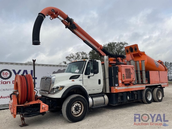 2014 International Workstar 7400 VacCon VPD3611SHAE Combination Sewer Cleaner Vacuum Truck