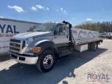 2015 Ford F-750 Flatbed Truck