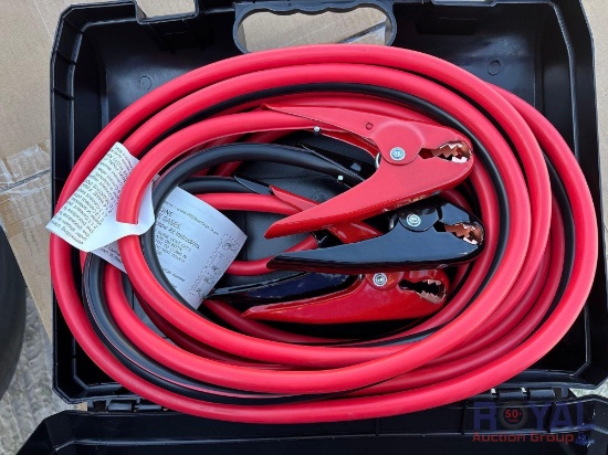 800 Amp 1 Gauge 25 Ft Heavy Duty Booster Cables