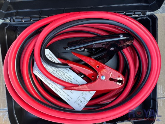 800 Amp 1 Gauge 25 Ft Heavy Duty Booster Cables