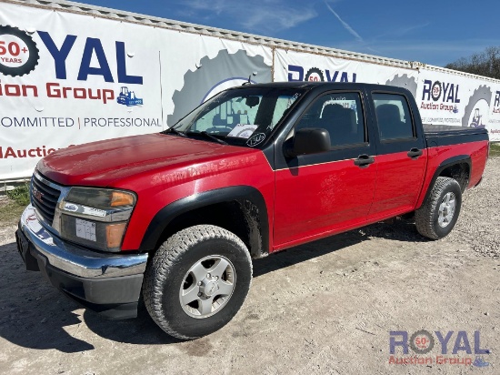 2008 GMC Canyon 4x4 Crew Cab Pickup Truck
