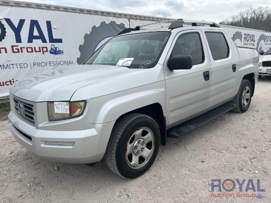 2007 Honda Ridgeline RT AWD Crew Cab Pickup Truck