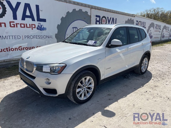 2016 BMW X3 AWD SUV