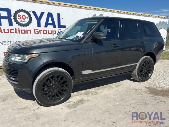 2015 Land Rover Range Rover 4x4 SUV