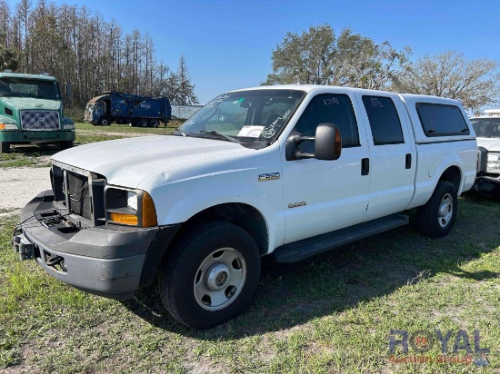 2007 Ford F-350 4x4 Crew Cab Pickup Truck