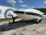 2001 22ft. SeaDoo Islandia Bombardier Jet Boat with 21ft. Boat Trailer