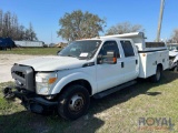 2014 Ford F-350 Crew Cab Dump Body Service Truck