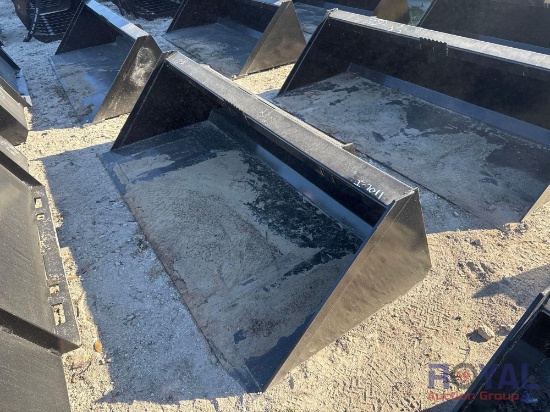 2025 Swict 72in Bucket Skid Steer Attachment