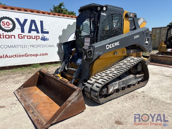 2021 John Deere 333G Two Speed High Flow Compact Track Loader Skid Steer
