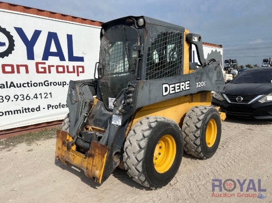 2014 John Deere 320E High Flow Compact Wheel Loader Skid Steer