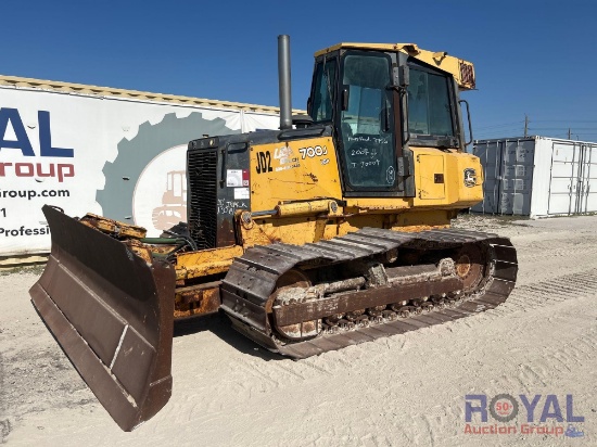 2007 John Deere 700J LPG Crawler Tractor Dozer