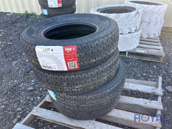 Unused Montreal Radial S/T MT100 Trailer Tires