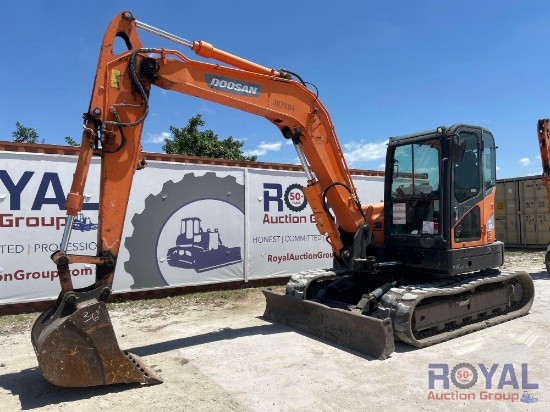 2018 Doosan DX85R-3 Midi Excavator