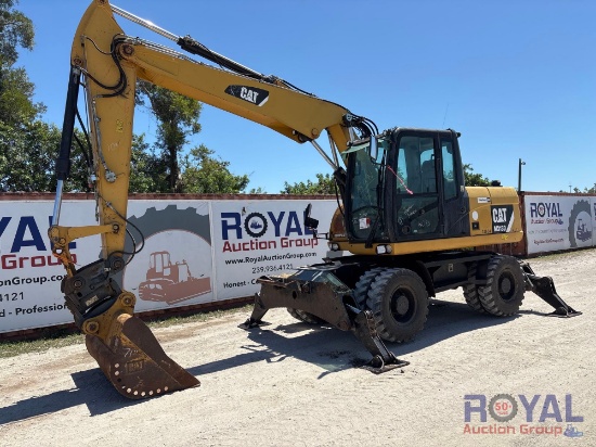 2015 Caterpillar M313D Wheeled Excavator