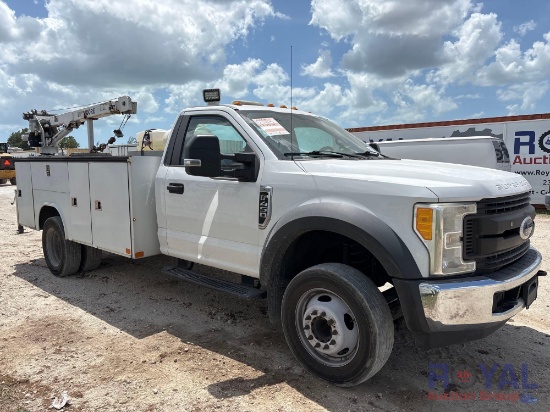 2017 Ford F-450 Liftmoore 4000X Crane Truck