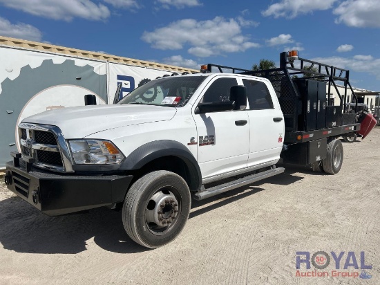 2014 Ram 5500 4x4 Crew Cab Service Truck