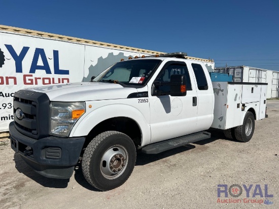 2016 Ford F-350 4x4 Ext. Cab Palfinger Service Truck