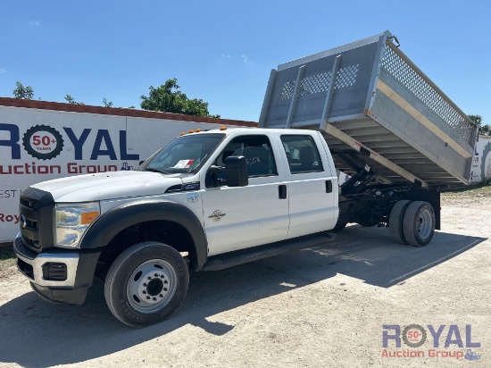2011 Ford F-450 Crew Cab Dump Truck