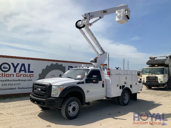 2015 Ford F-550 Altec AT37G 37ft Insulated Bucket Truck