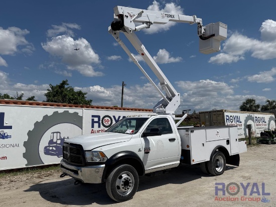 2011 Dodge Ram 5500 Terex Hi-Ranger LT-40 40ft Insulated Bucket Truck