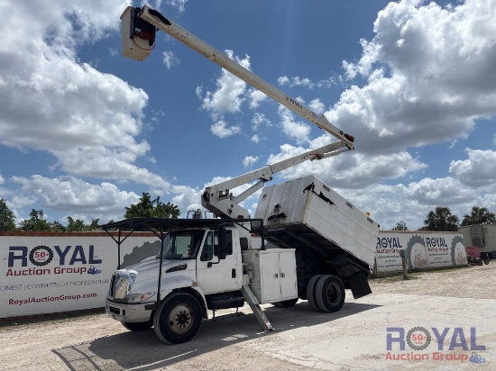 2006 International 4300 Terex Hi-Ranger XT55 55ft Insulated Forestry Bucket Truck