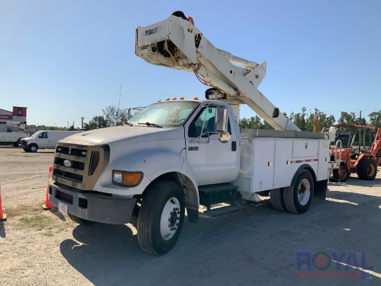 2007 Ford F-750 Versalift Bucket Truck