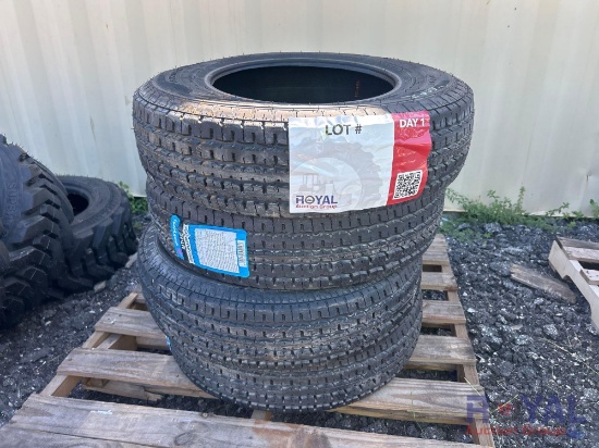 Unused Montreal Radial S/T MT100 Trailer Tires
