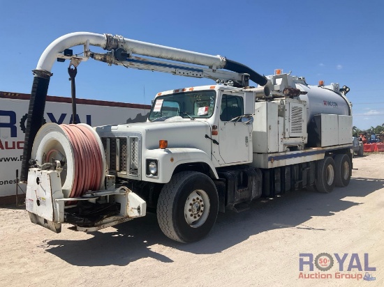 2001 International F2554 T/A VacCon V312LHA Combination Sewer Cleaning Jetter Truck