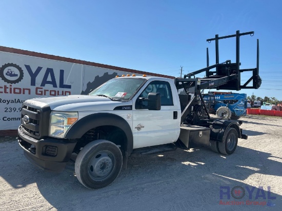 2015 Ford F-550 Dumpster Hauler Truck