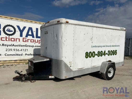 2012 Sun Coast 12ft Enclosed S/A Trailer