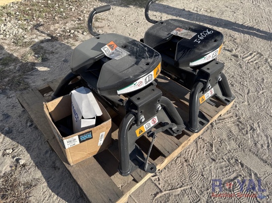 Lot of Two Ford 35K Fifth Wheel Hitches