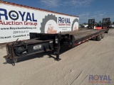 2012 Rolls Rite 30ft 9 Ton T/A Flatbed Equipment Trailer