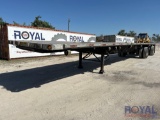 2006 Utility 48ft Flatbed T/A Trailer