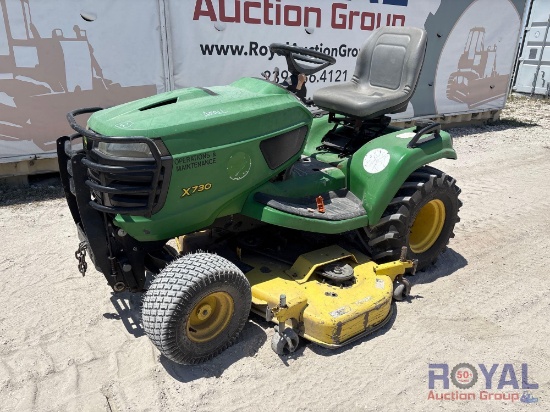 2015 John Deere X730 48in Ride-On Mower